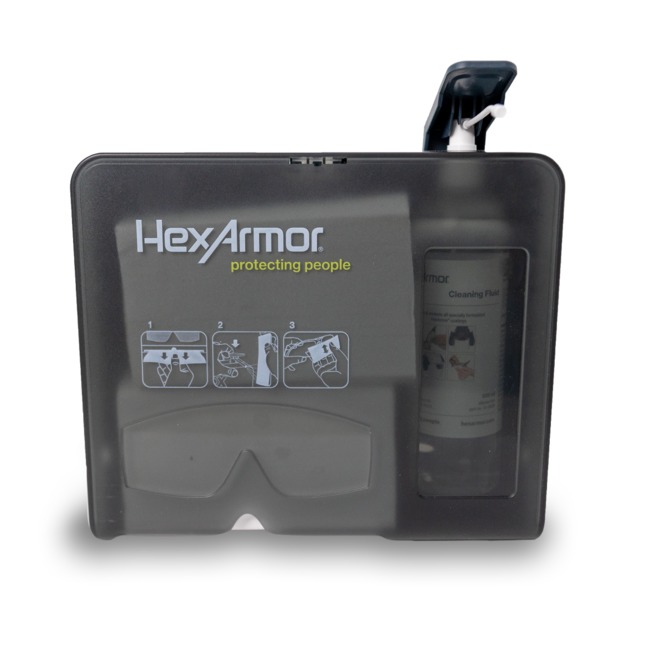 HexArmor Lens Cleaning Station from Columbia Safety